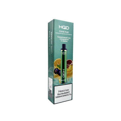 ЭС HQD CUVIE PLUS 1200 – Гранатовый сок со смородиной и лимоном