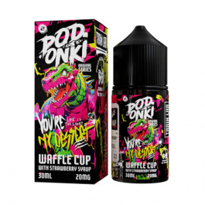Жидкость Podonki Last Hap 30мл 20мг - You re my desert / Waffle cup with Strawberry Syrup
