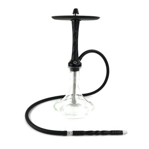 Шахта Vortex Hookah - Hurricane Dark Matte 55см (шахта шланг мундштук уплотинители)