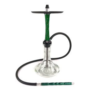 Шахта Vortex Hookah - Hurricane Emerald 55см (шахта шланг мундштук уплотинители)