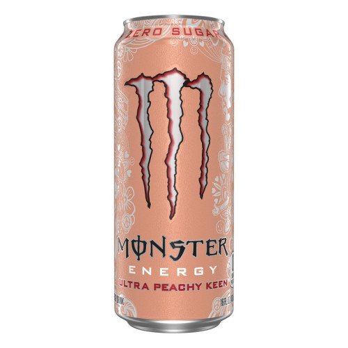 Энергетический напиток Monster Energy - Ultra Peachy Keen (Персиковый сидр) (Без сахара) 500мл