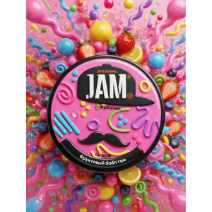 Табак JAMM 30г – Фруктовый бабл гам (Fruit bubble gum)
