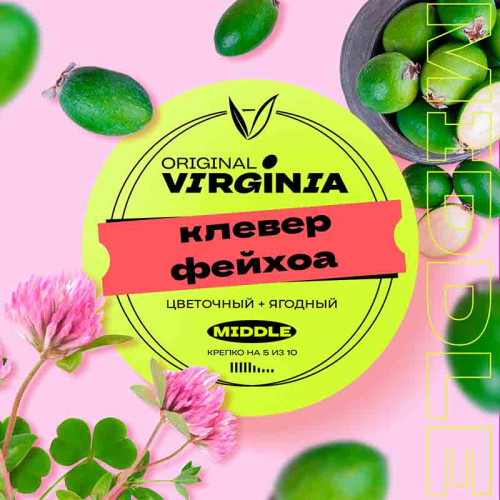 Табак Original Virginia Middle 25г – Клевер Фейхоа