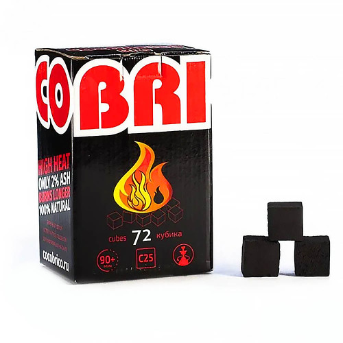 Уголь Cocobrico 72 шт. 25мм
