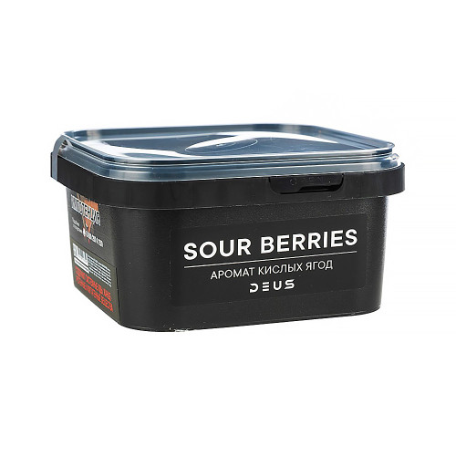 Табак Deus 250г – Sour Berries (Кислая малина Клубника Черешня)