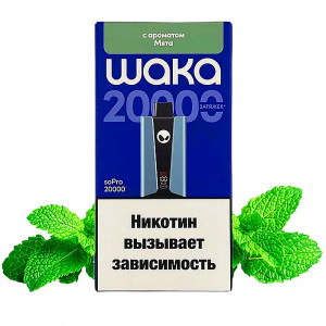ЭС WAKA soPRO Hard extra 20000 – Мята