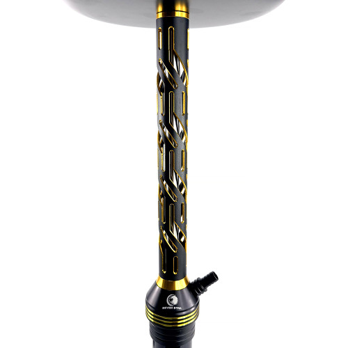 Кальян Seven Star - E-78B Yellow Black 73см (полный комплект)