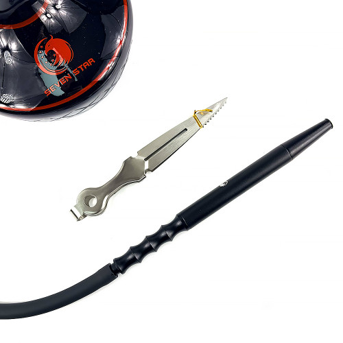 Кальян Seven Star - E-209B Bamboo Stalk RED 75см (полный комплект)