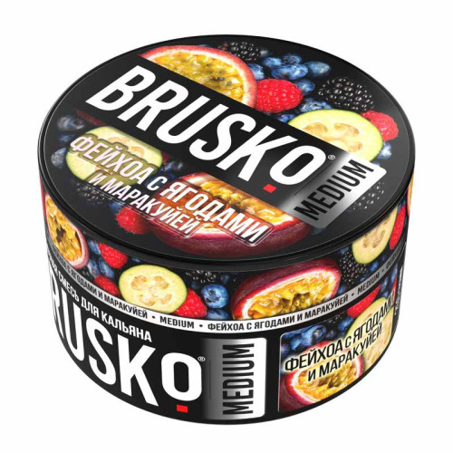 Смесь BRUSKO MEDIUM 250г - Фейхоа с ягодами и маракуйей (СНЯТО)