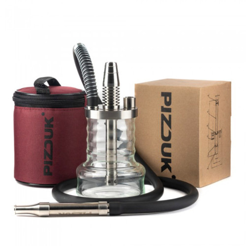 Кальян Pizduk Hookah - Brown bag Прозрачная колба 20см