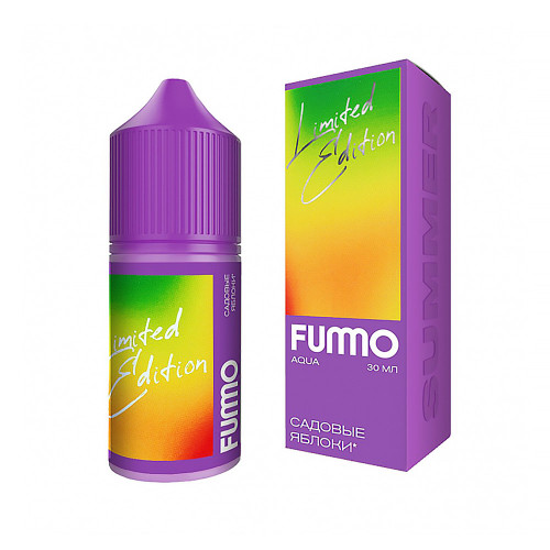 Жидкость Fummo Aqua Summer - Садовые яблоки 30мл 20мг