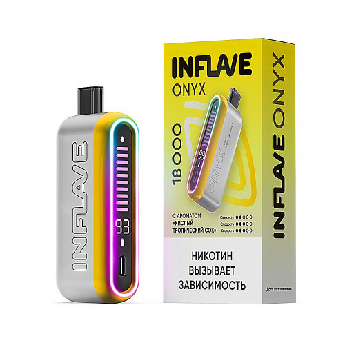 ЭС INFLAVE ONYX 18000 – Кислый тропический сок