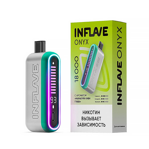 ЭС INFLAVE ONYX 18000 – Маракуйя Киви Гуава