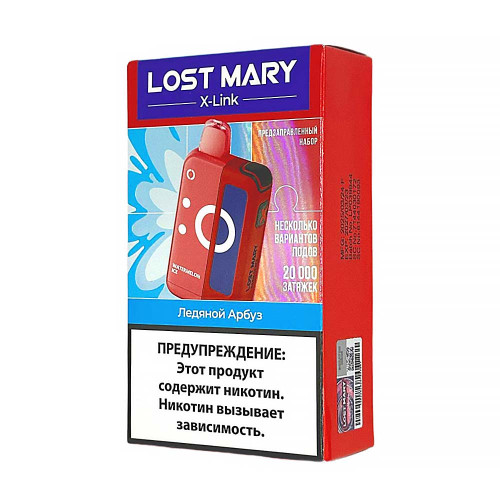 ЭС LOST MARY X-Link + картридж 20000 – Ледяной арбуз