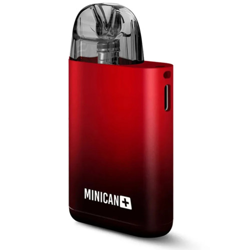POD-система Brusko - Minican Plus (Черно-красный градиент) 3мл 850mAh