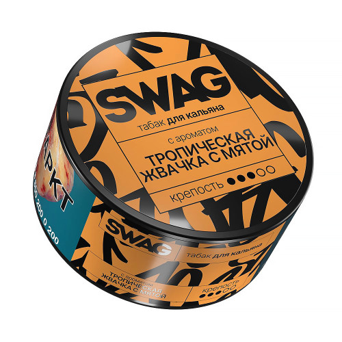Табак SWAG 25г – Тропическая жвачка с мятой