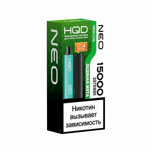 ЭС HQD NEO 15000 – Ледяная мята