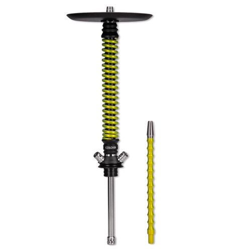 Шахта Mamay Customs - Coilovers чёрно-салатовый лак (без колбы)