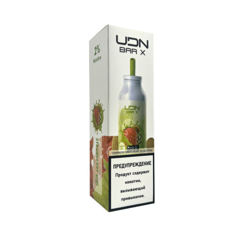 ЭС UDN BAR X 7000 – Strawberry Kiwi (Клубника Киви)