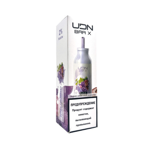 ЭС UDN BAR X 7000 – Cranberries Grapes (Клюква Виноград)