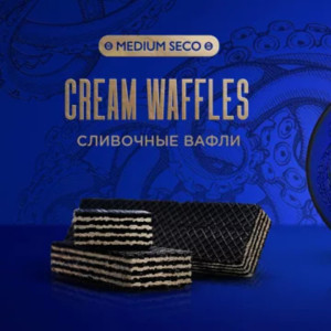 Табак Kraken Medium 30г – Creamy Waffles (Сливочные вафли)