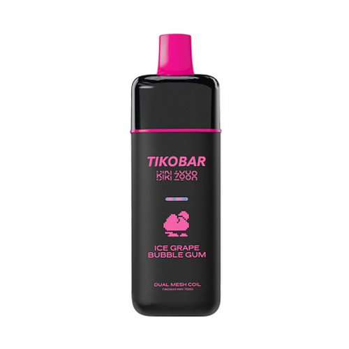 ЭС TIKOBAR KIKI ZERO 7000 – Ice Grape Bubble Gum (Ледяная виноградная жвачка)