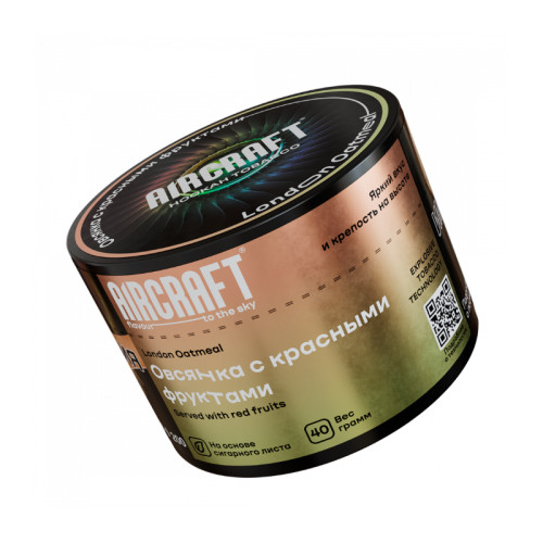 Табак Aircraft 40г – London Oatmeal (Овсянка с красными фруктами)