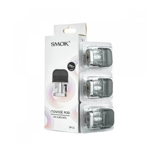 Картридж SMOK Novo X DC 0,8 Ом MTL 2мл Pod SMOK-062-POD (цена за 1 шт)