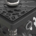 Кальян Alpha Hookah - SMART EKZO Tribal Black 20см (Шахта колба шланг мундштук упл)