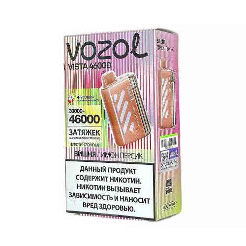 ЭС VOZOL VISTA 46000 – Вишня Лимон Персик