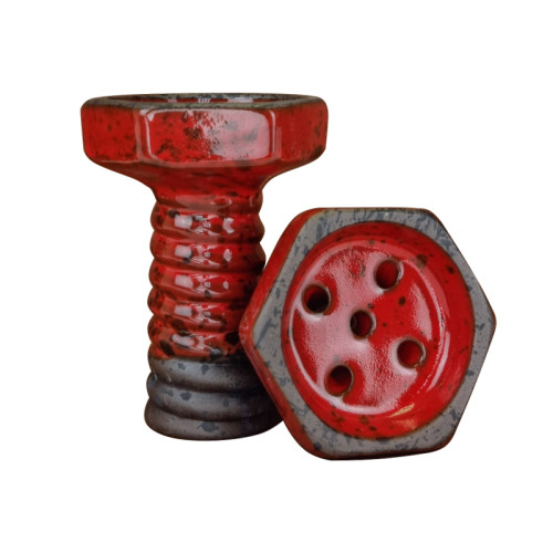 Чаша Thor Bowls Evil Screw Glaze Красная Прямоток