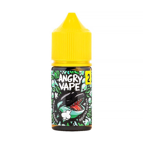 Жидкость Angry Vape Ultra - Касатка Рогатка (Мятная жвачка) 30мл 20мг