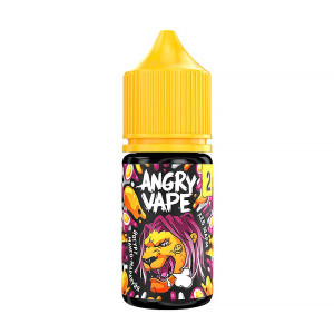 Жидкость Angry Vape Ultra - Лев Шарм (Йогурт Манго Маракуйя) 30мл 20мг