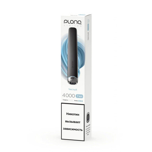ЭС PLONQ PLUS PRO Black 4000 – Чистый (Лимитка)