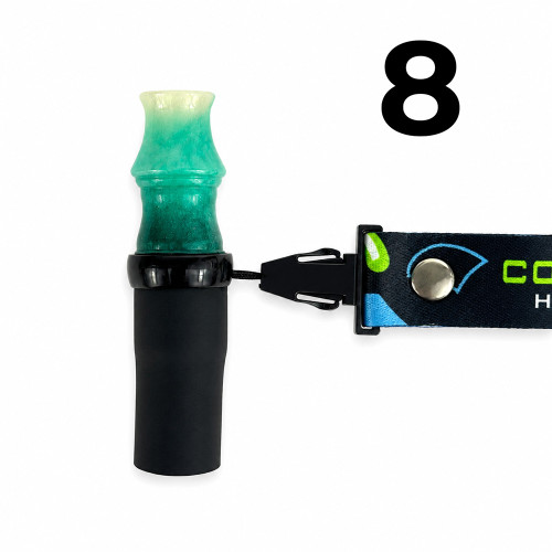 Мундштук персональный на ленте - Courage Hookahs цвета 6-10