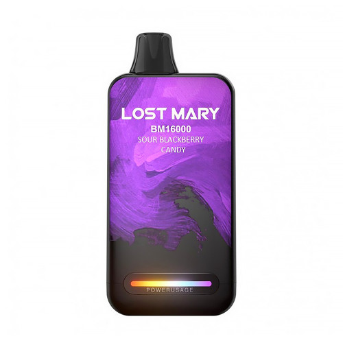ЭС LOVA by Lost Mary BM 16000 – Кислые ежевичные конфеты