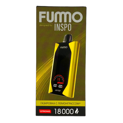 ЭС FUMMO GTS 18000 – Газировка с Лемонграссом