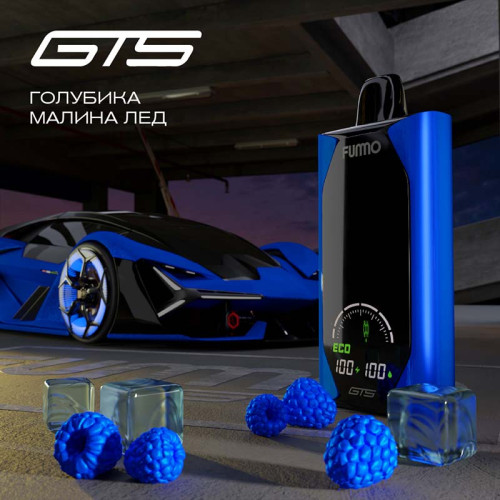 ЭС FUMMO GTS 18000 – Голубика Малина Лед