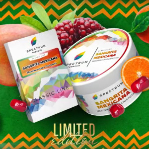 Табак Spectrum Classic line 25г – Sangrita Mexicana (Гранат Апельсин Лайм Перец чили) (СНЯТО)