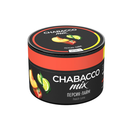 Смесь Chabacco Mix MEDIUM 40г - Персик лайм (Peach Lime)