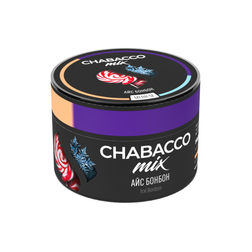 Смесь Chabacco Mix MEDIUM 40г - Айс Бонбон (Ice Bonbon)