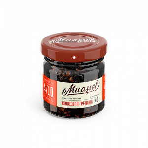 Табак Muassel Medium 40г – Холодная Гренада (Гранат Красная смородина Лед)