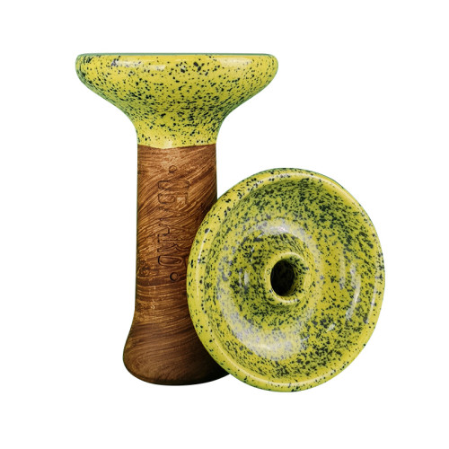 Чаша Облако Phunnel M Glaze Top Желтая с точками Фанел