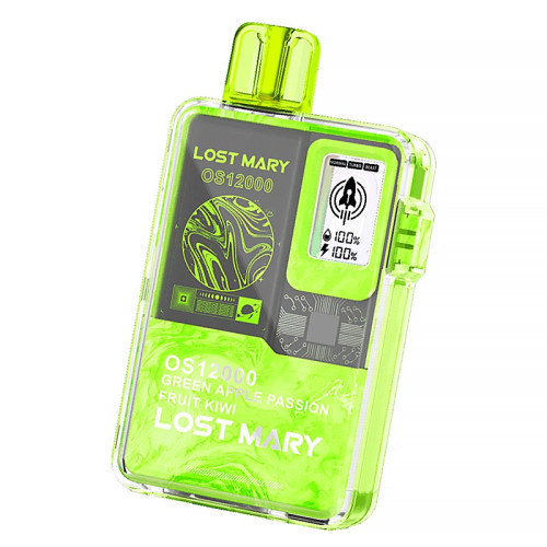 ЭС Lost Mary OS12000 – Зеленое Яблоко Маракуйя Киви