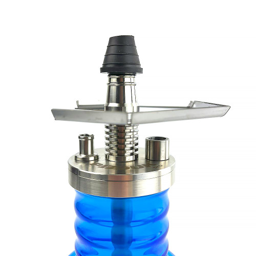 Кальян Pizduk Hookah - PRO Black-bag (Синяя колба) 20см