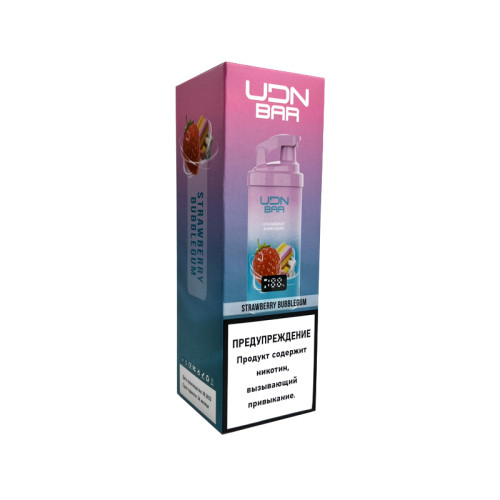 ЭС UDN BAR X 7000 – Strawberry Bubble Gum (Клубника Жвачка)