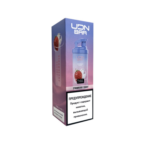 ЭС UDN BAR X 7000 – Strawberry Yogurt (Клубника Йогурт)