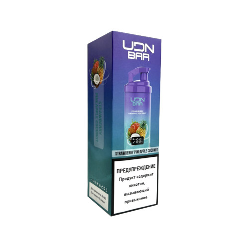 ЭС UDN BAR X 7000 – Strawberry Pineapple Coconut (Клубника Ананас Кокос)