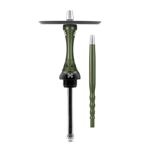 Шахта Alpha Hookah - X Olive 55см (Шахта, шланг, мундштук, компл упл)
