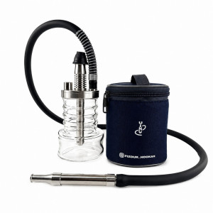 Кальян Pizduk Hookah - LITE Blue-bag (Прозрачная колба) 20см